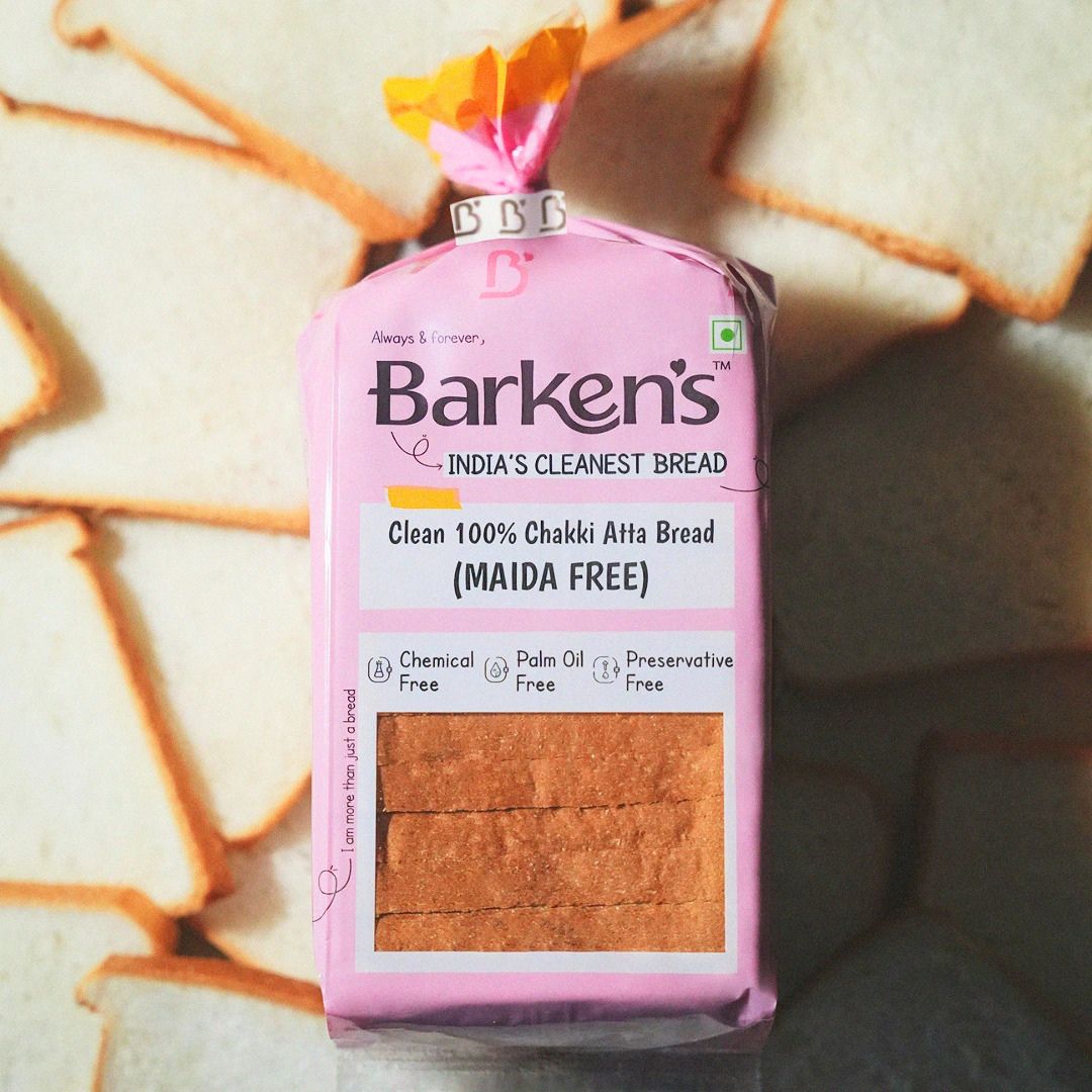 Clean 100% Chakki Atta Bread