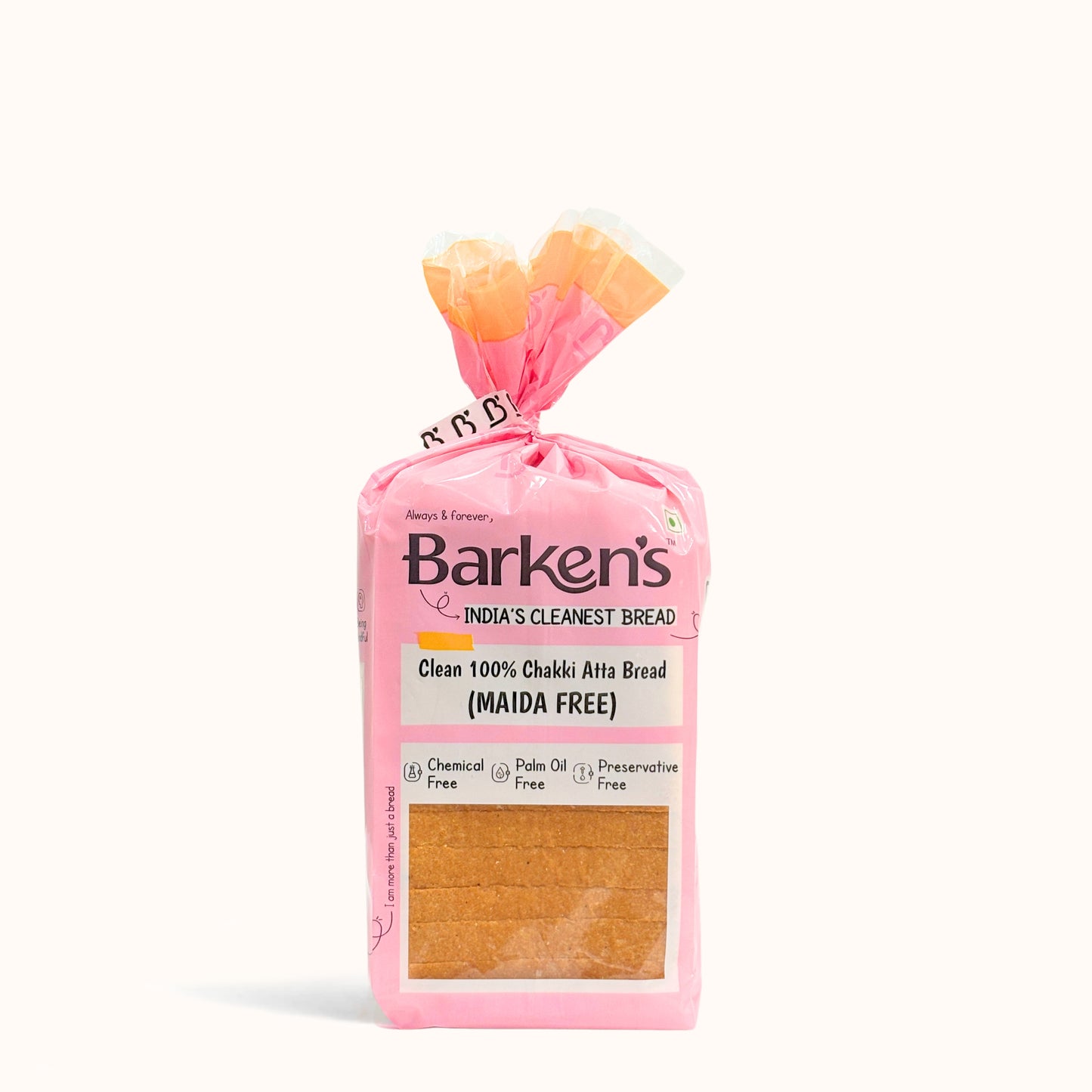 Clean 100% Chakki Atta Bread