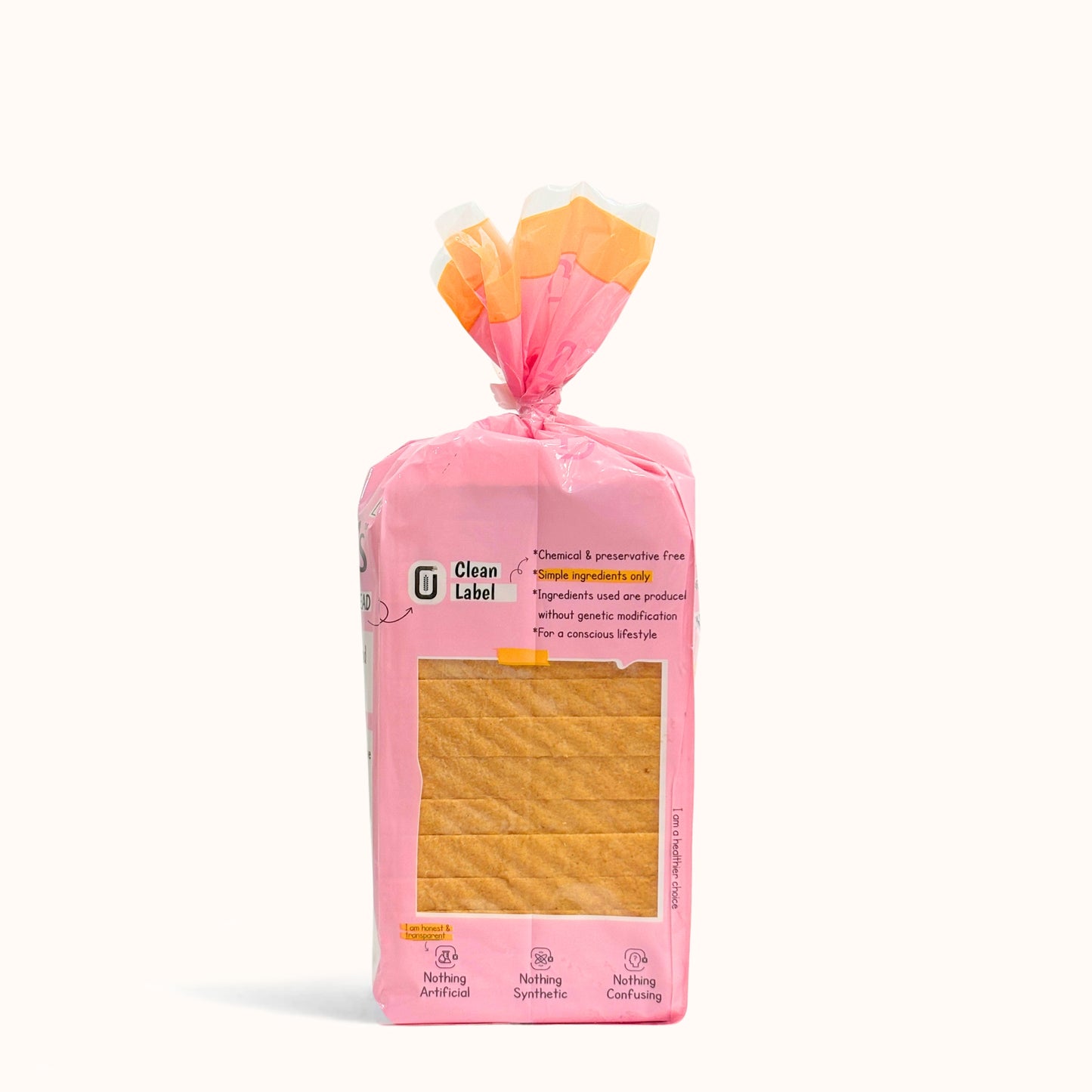Clean 100% Chakki Atta Bread