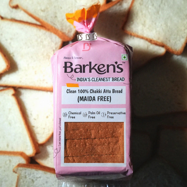Clean 100% Chakki Atta Bread